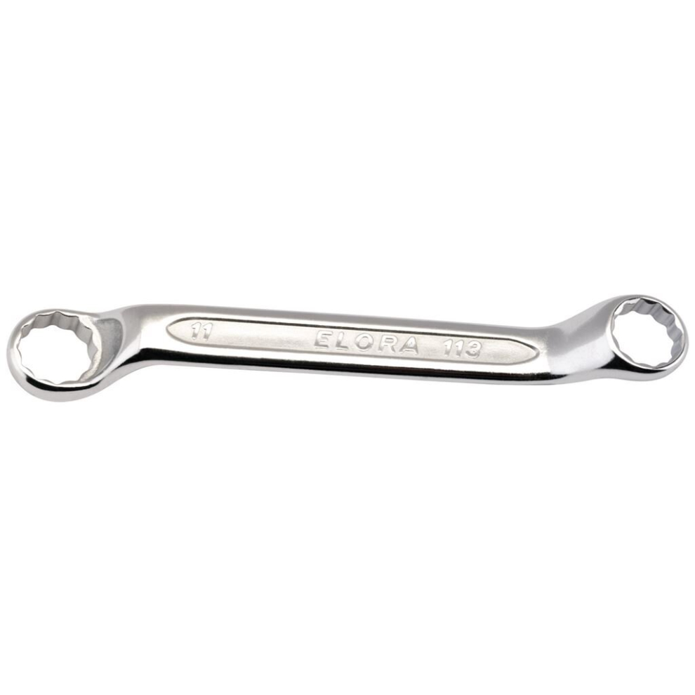 Elora Midget Deep Crank Metric Ring Spanner, 10 x 11mm