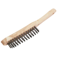 Wire Scratch Brush, 4 Row, 290mm
