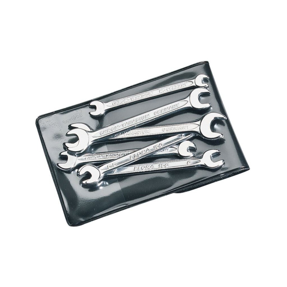Elora Midget Metric Open End Spanner Set (6 Piece)