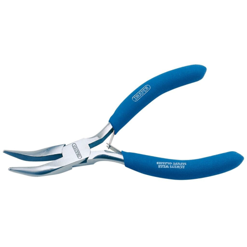 Draper Carbon Steel Bent Nose Pliers, 125mm