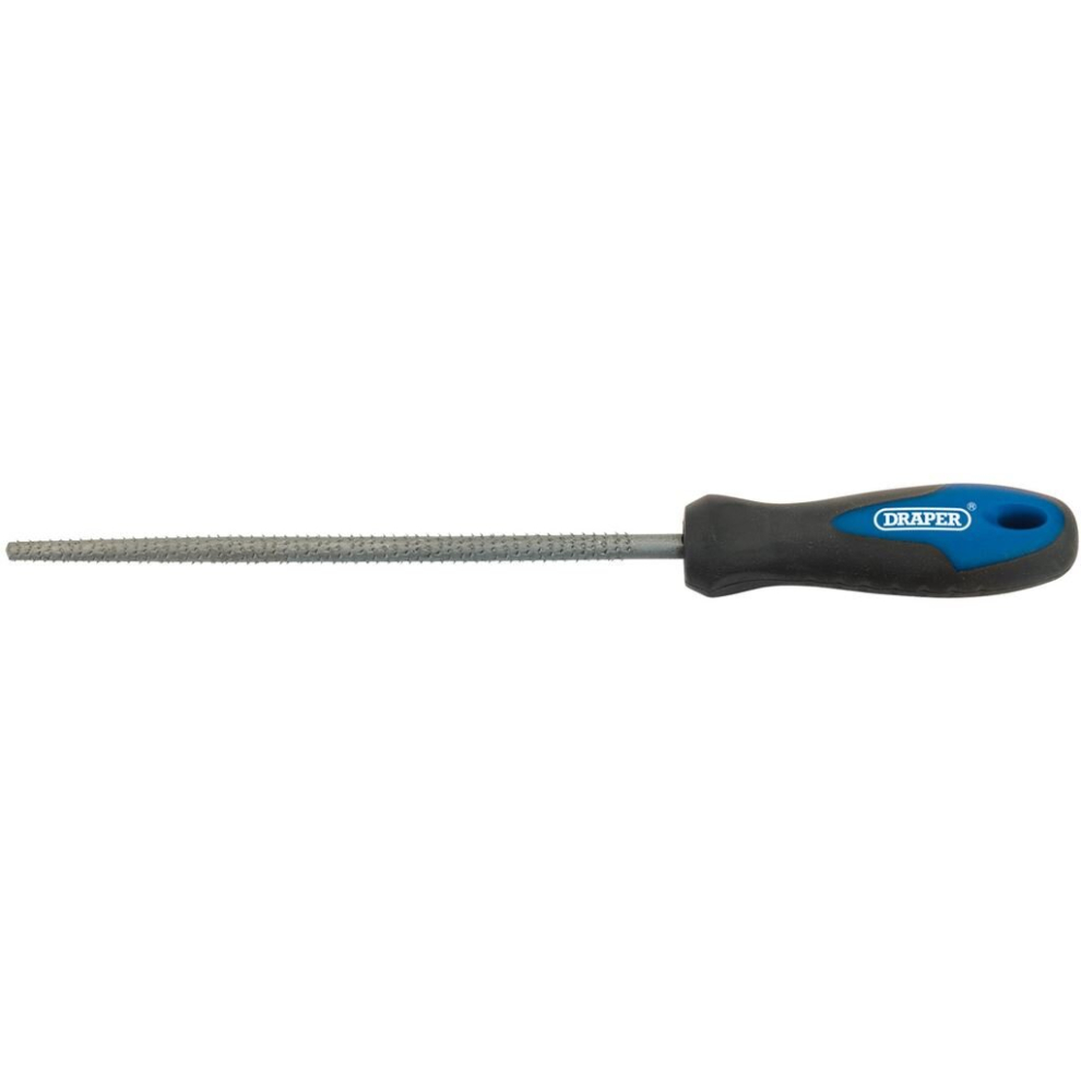 Soft Grip Engineer's Round Cabinet Rasp, 200Mm 5010559449590