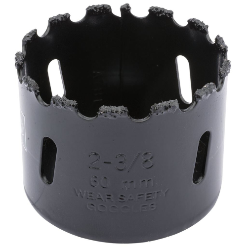 Draper Tungsten Carbide Grit Hole Saw, 60mm