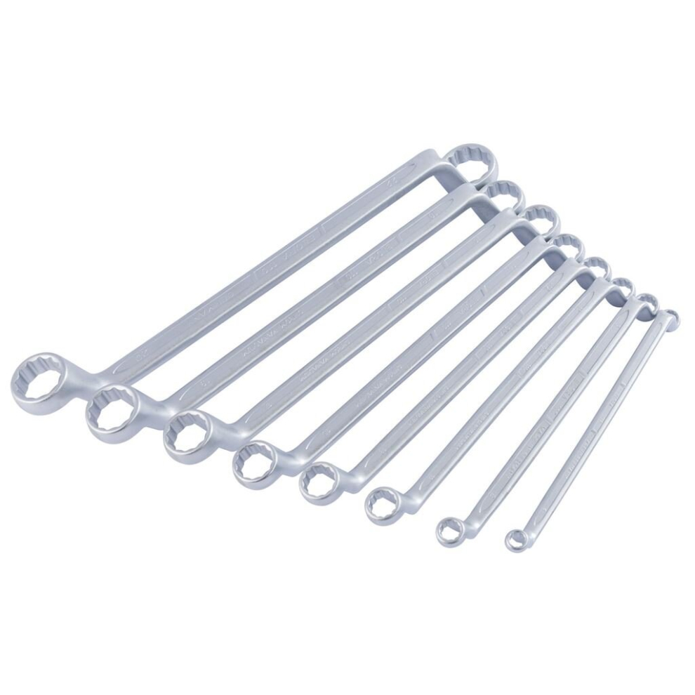 Deep Crank Metric Ring Spanner Set (8 Piece) 5010559055678