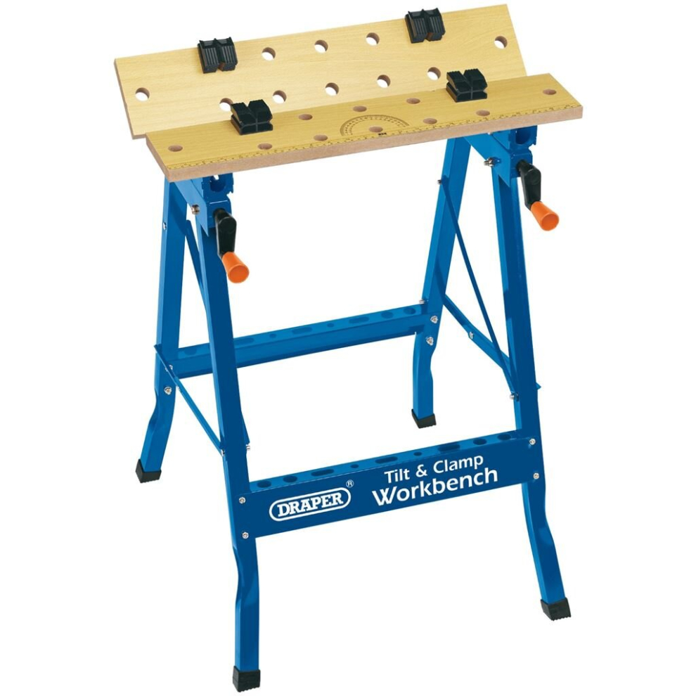 Tilt & Clamp Fold Down Workbench, 600Mm 5010559099511
