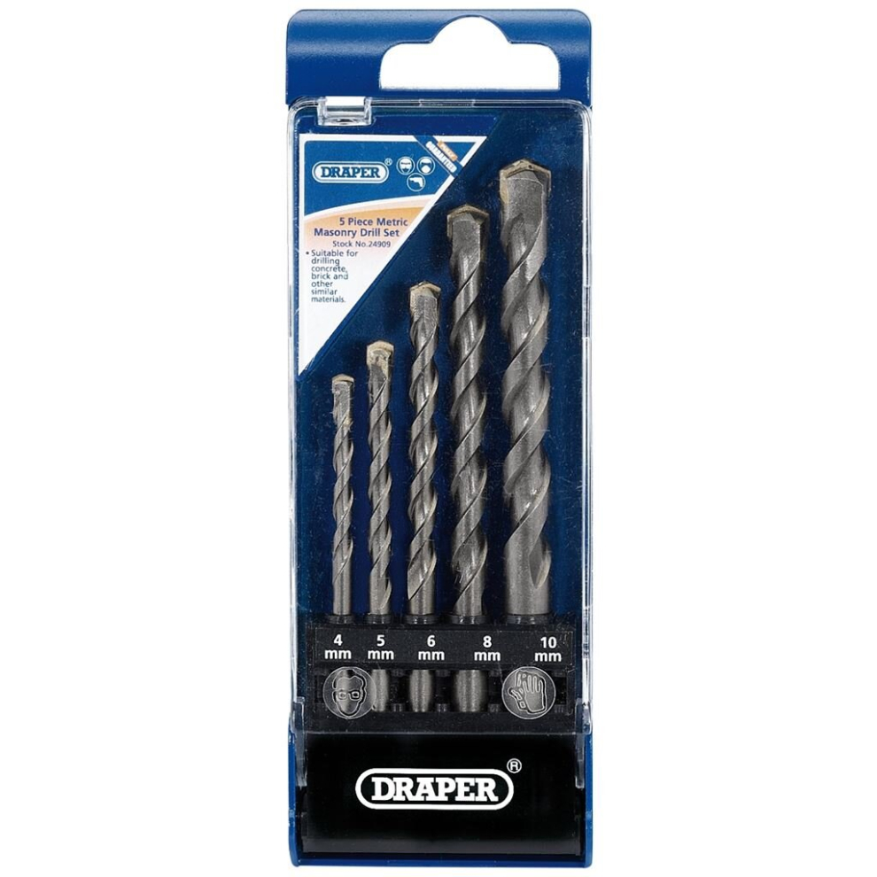 Metric Masonry Drill Bit Set (5 Piece)