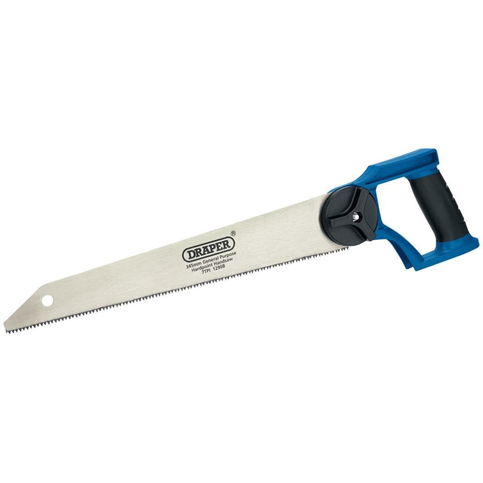 Draper General Purpose Hardpoint Handsaw, 345Mm, 7Tpi