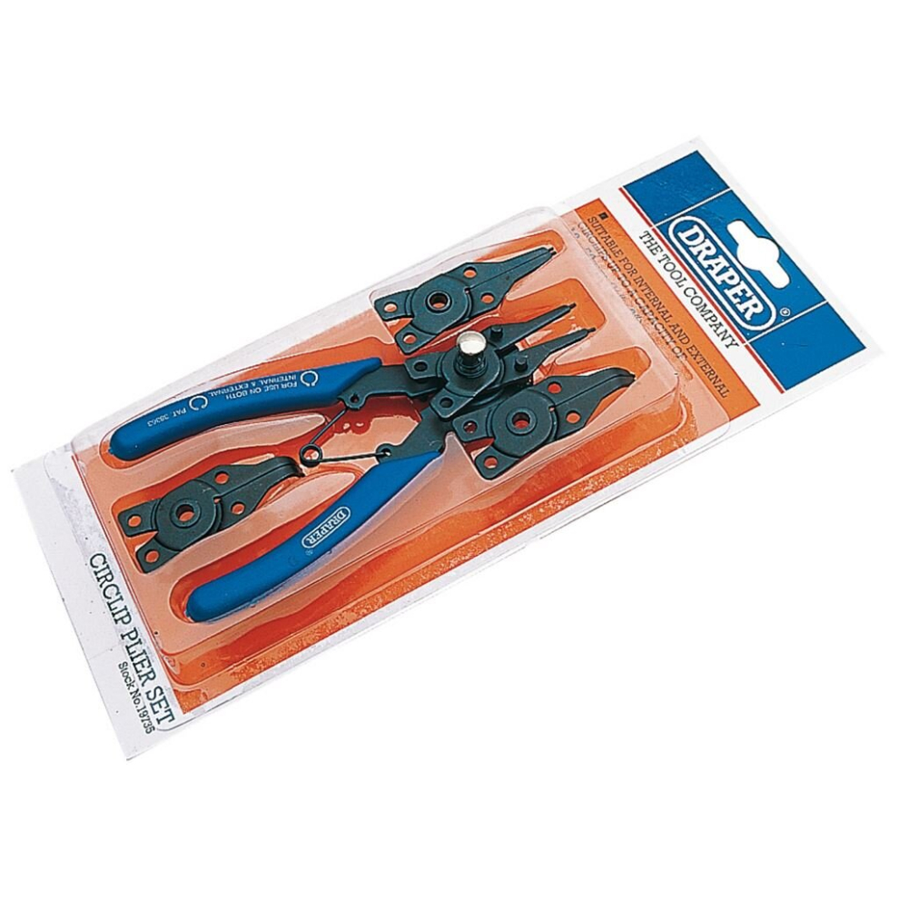 Circlip Pliers Set, 165mm (5 Piece)