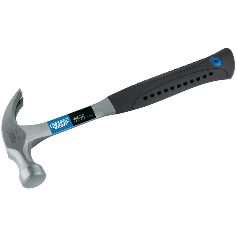 Solid Forged Claw Hammer, 450g, 16oz