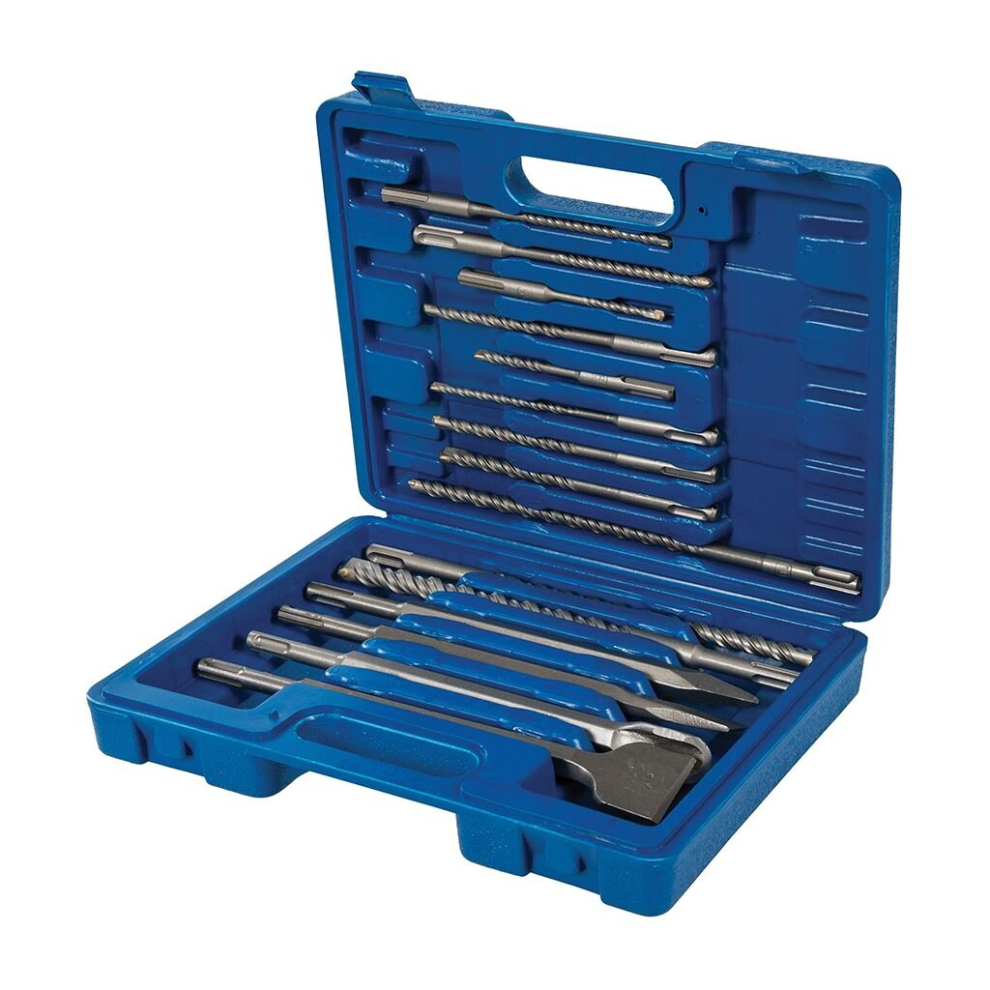 Silverline SDS Plus Masonry Drill & Steel Set 15pce - 15pce