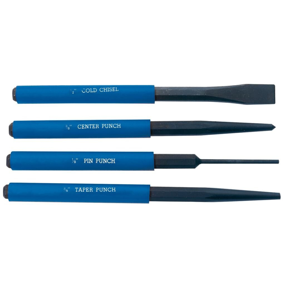 Chisel and Punch Set (4 Piece)