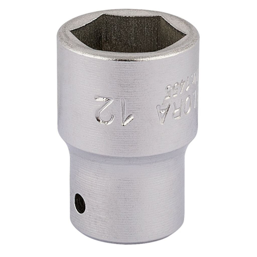 Elora Elora Hexagon Socket, 1/4"" Sq. Dr., 12mm