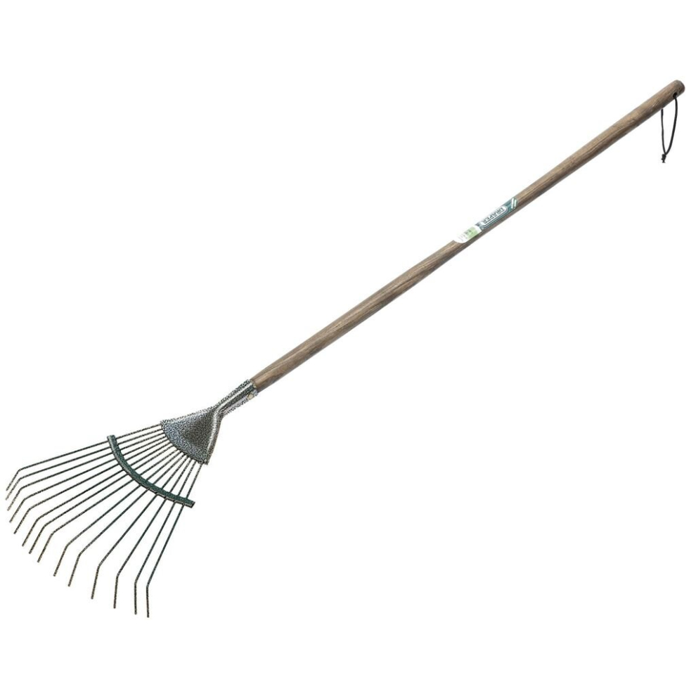 Draper Young Gardener Lawn Rake With Ash Handle