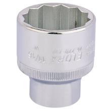 Elora Whitworth Bi-Hexagon Socket, 1/2"" Sq. Dr., 11/16""