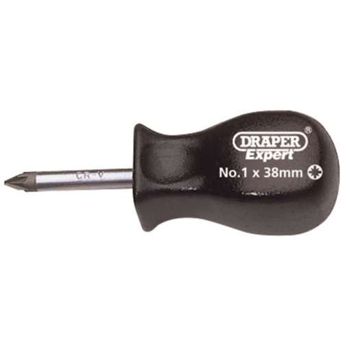 Draper PZ Type Mechanic's Screwdriver, No.1 x 38mm