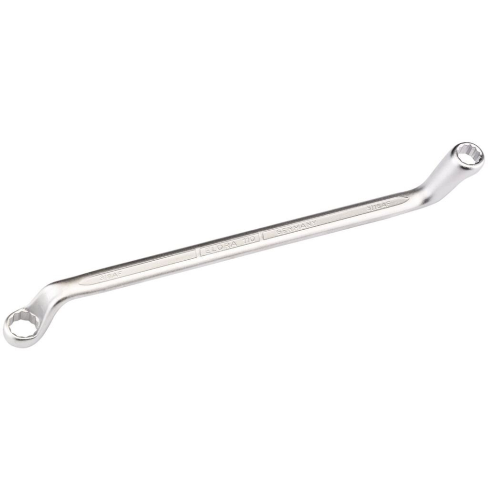Elora Deep Crank Imperial Ring Spanner, 5/16 x 3/8