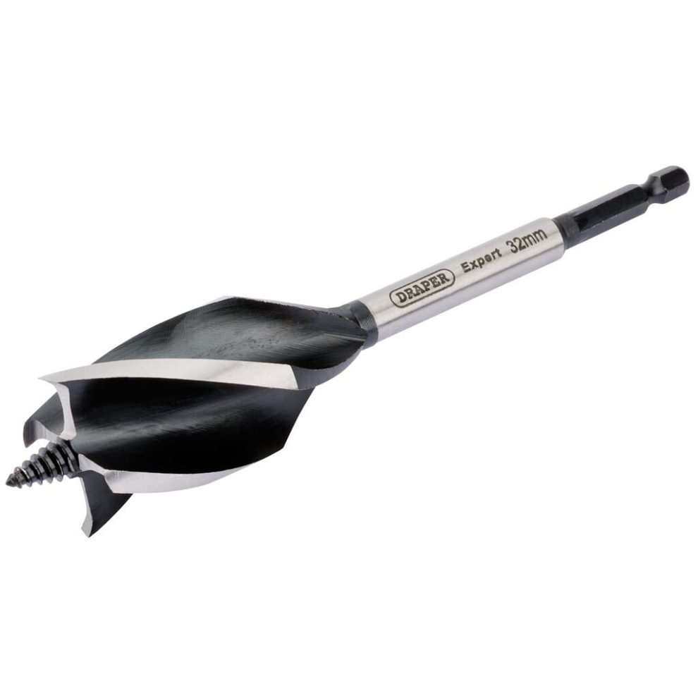 Draper 4 Fluted Auger Bit, 32 X 165Mm