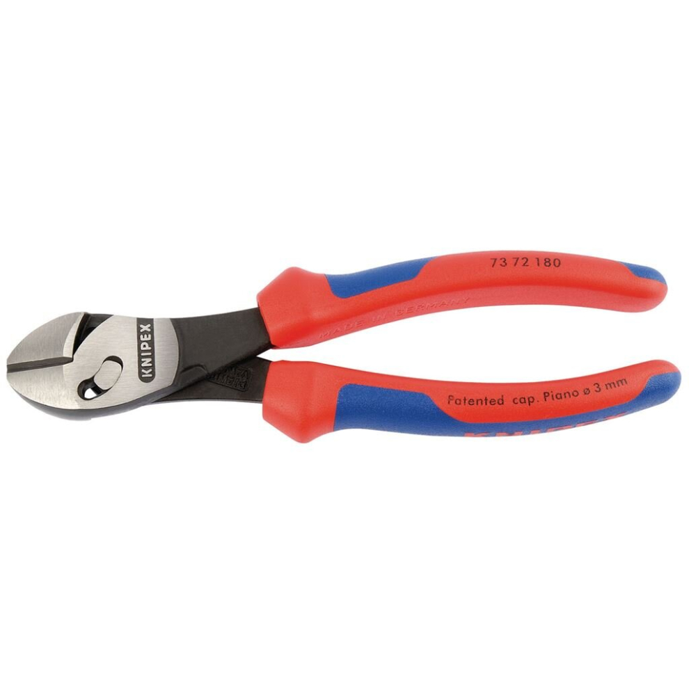 Knipex Twinforce® 73 72 180 High Leverage Diagonal Side Cutters