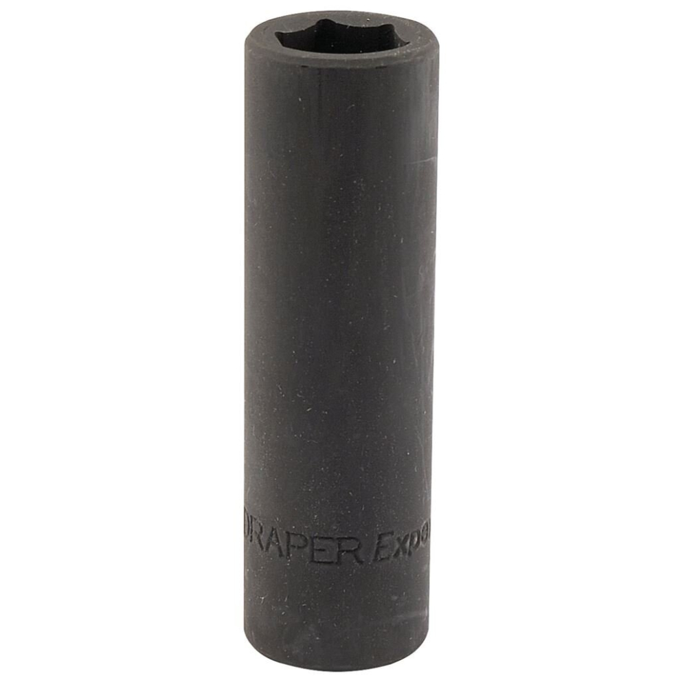 Draper Deep Impact Socket, 1/2"" Sq. Dr., 15Mm Size 1