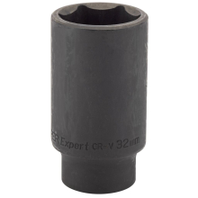 Deep Impact Socket, 1/2"" Sq. Dr., 32mm