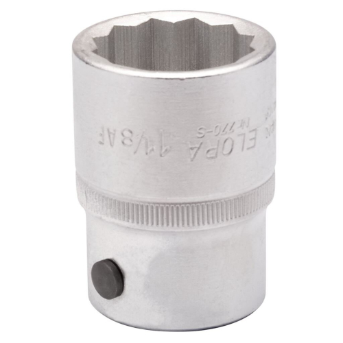 Elora Elora Bi-Hexagon Socket, 1.1/8"" 3/4"" Sq. Dr.