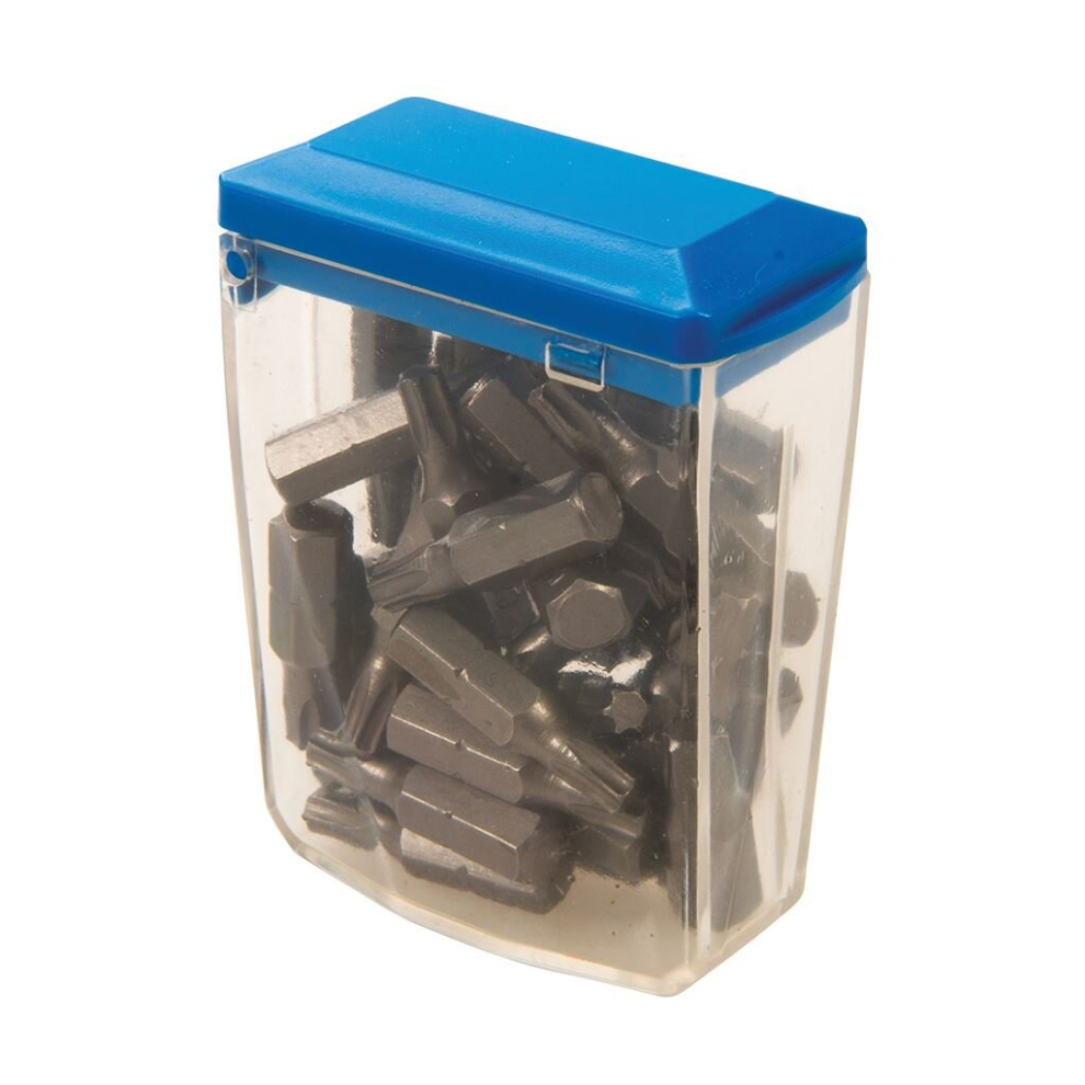 Silverline T25 Cr-V 6150 Screwdriver Bits 30pk - T25