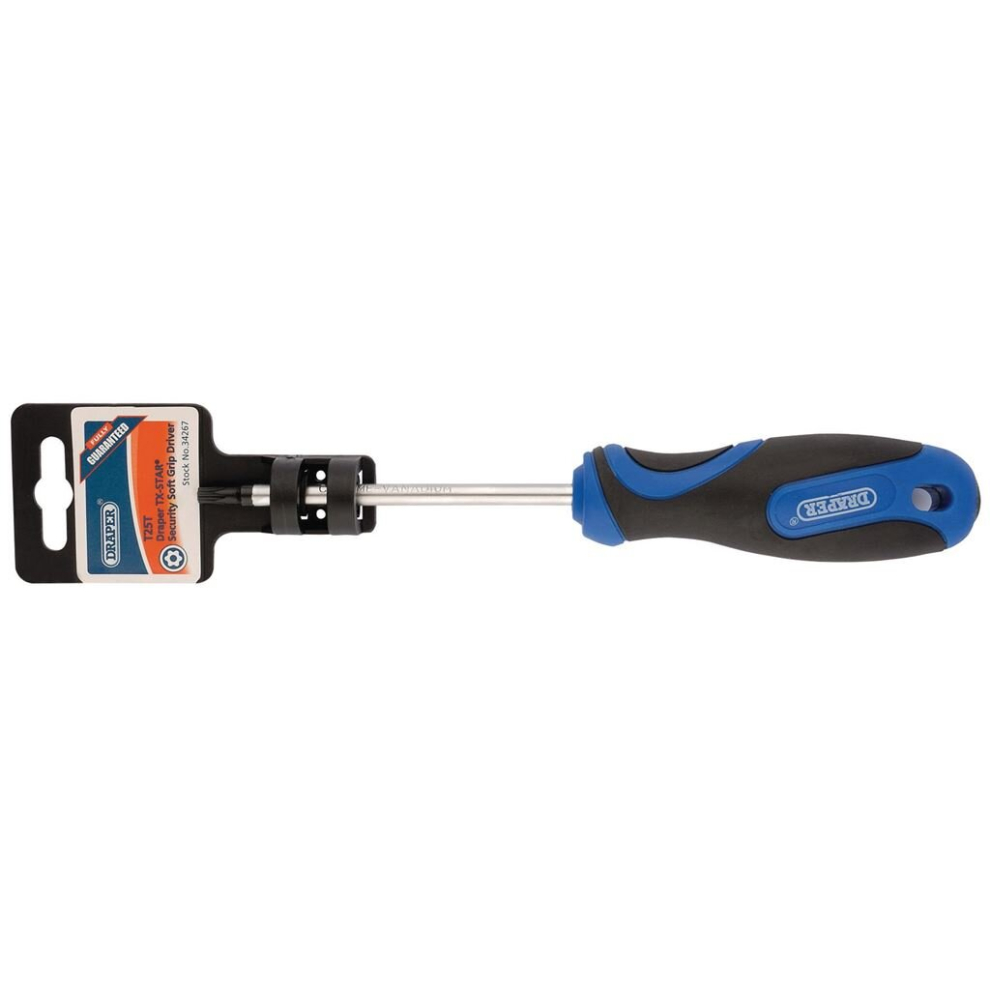 Draper TX-STAR® Soft Grip Security Screwdriver, T25