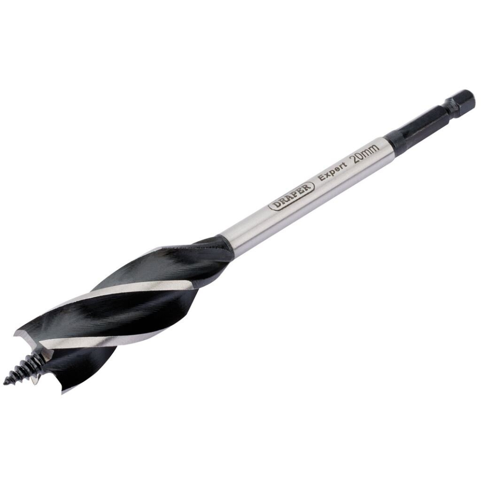 Draper 4 Fluted Auger Bit, 20 X 165Mm