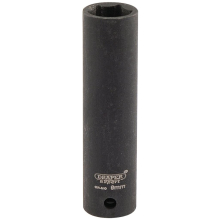 Draper Expert HI-TORQ® 6 Point Deep Impact Socket, 1/4"" Sq. Dr., 9mm