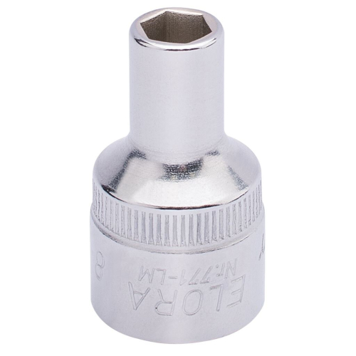 Elora Elora Hexagon Socket, 1/2"" Sq. Dr., 8mm