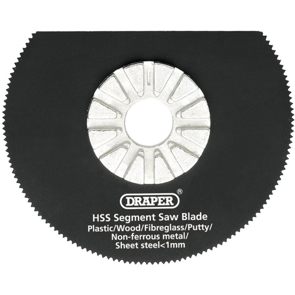 Hss Segment Saw Blade, 63Mm Diameter, 18Tpi 5010559260577