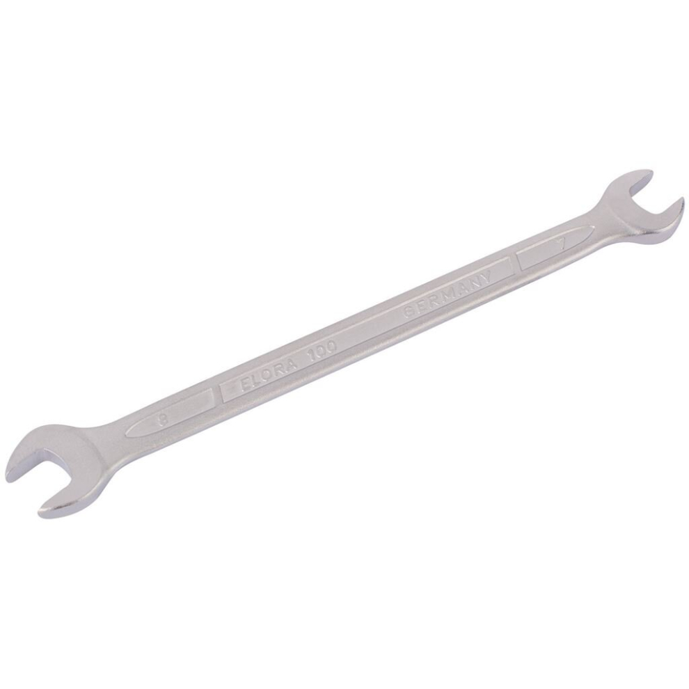 Elora Long Metric Double Open End Spanner, 7 x 8mm-image-OPC-PCJWTD-NEW