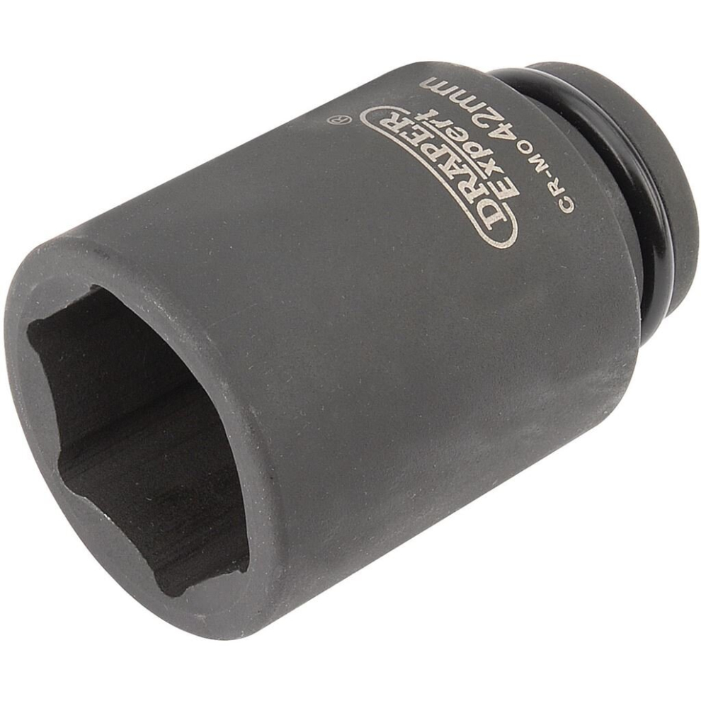 Draper Expert Hi-Torq® 6 Point Deep Impact Socket, 3/4"" Sq. Dr., 42Mm