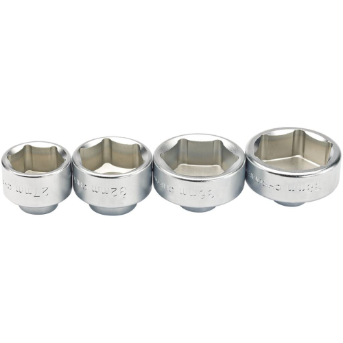 Draper Oil Filter Cap Socket, 3/8"" Sq. Dr., 27mm