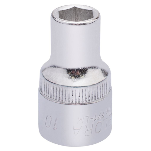 Elora Elora Hexagon Socket, 1/2"" Sq. Dr., 10mm