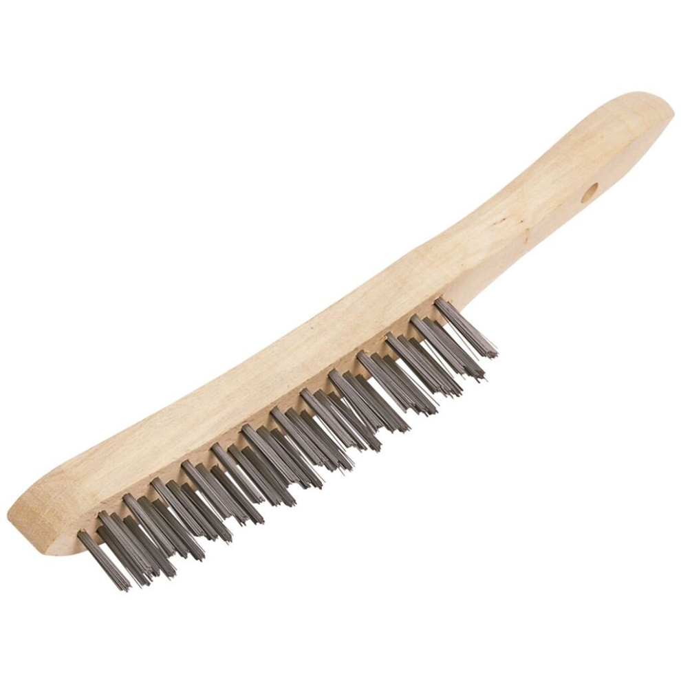 Wire Scratch Brush, 3 Row, 290Mm 5010559315697