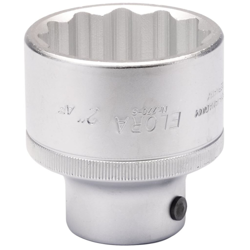 Elora Elora Bi-Hexagon Socket, 2"" 3/4"" Sq. Dr.