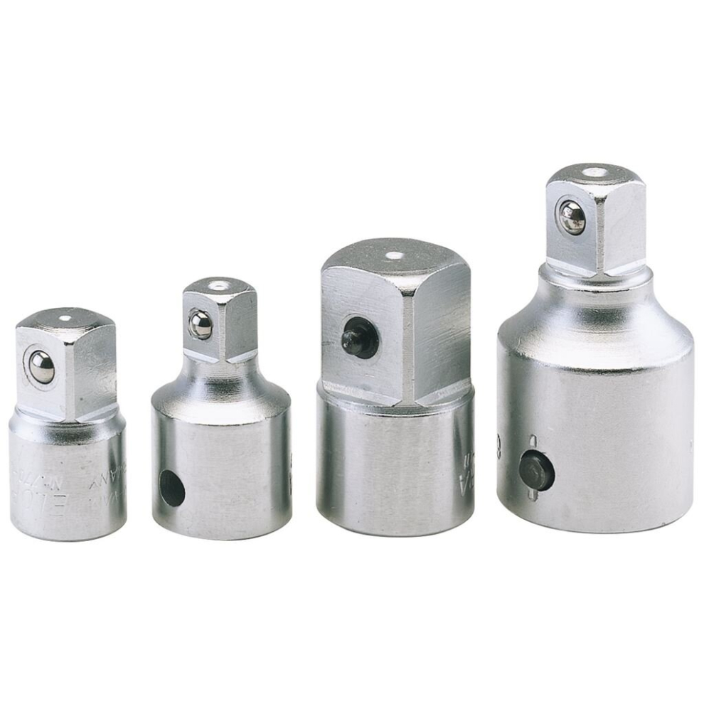 Elora Socket Converter, 3/8""(F) x 1/2""(M)