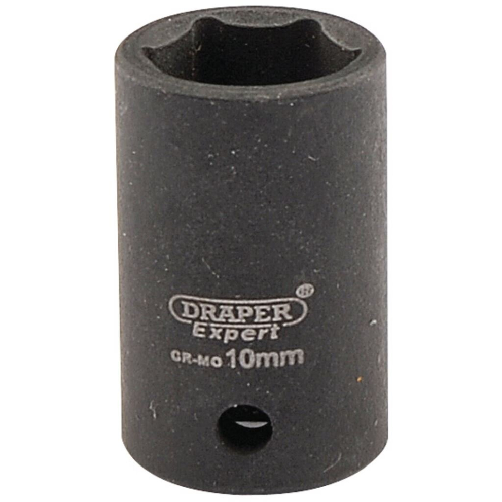 Draper Expert HI-TORQ® 6 Point Impact Socket, 1/4"" Sq. Dr., 10mm