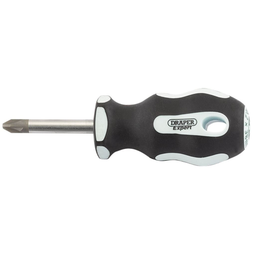 Draper PZ TYPE Soft Grip Screwdriver, No.2 x 38mm