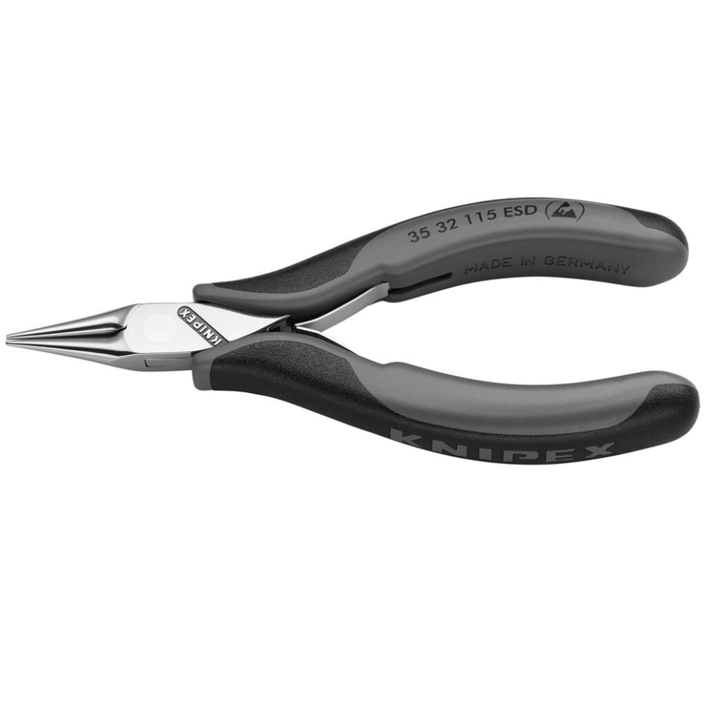 Knipex 35 32 115 Esd Round Jaw Antistatic Pliers, 115Mm