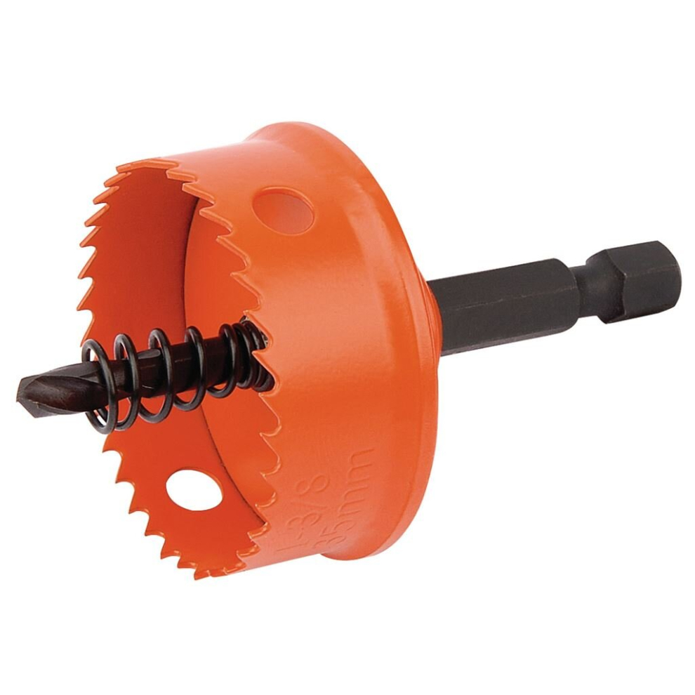 Draper Bi-Metal Hole Saw With Integrated Arbor, 35Mm Cobalt