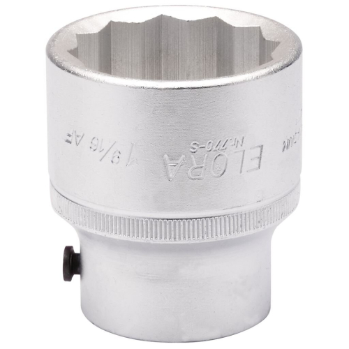 Elora Elora Bi-Hexagon Socket, 1.9/16"" 3/4"" Sq. Dr.
