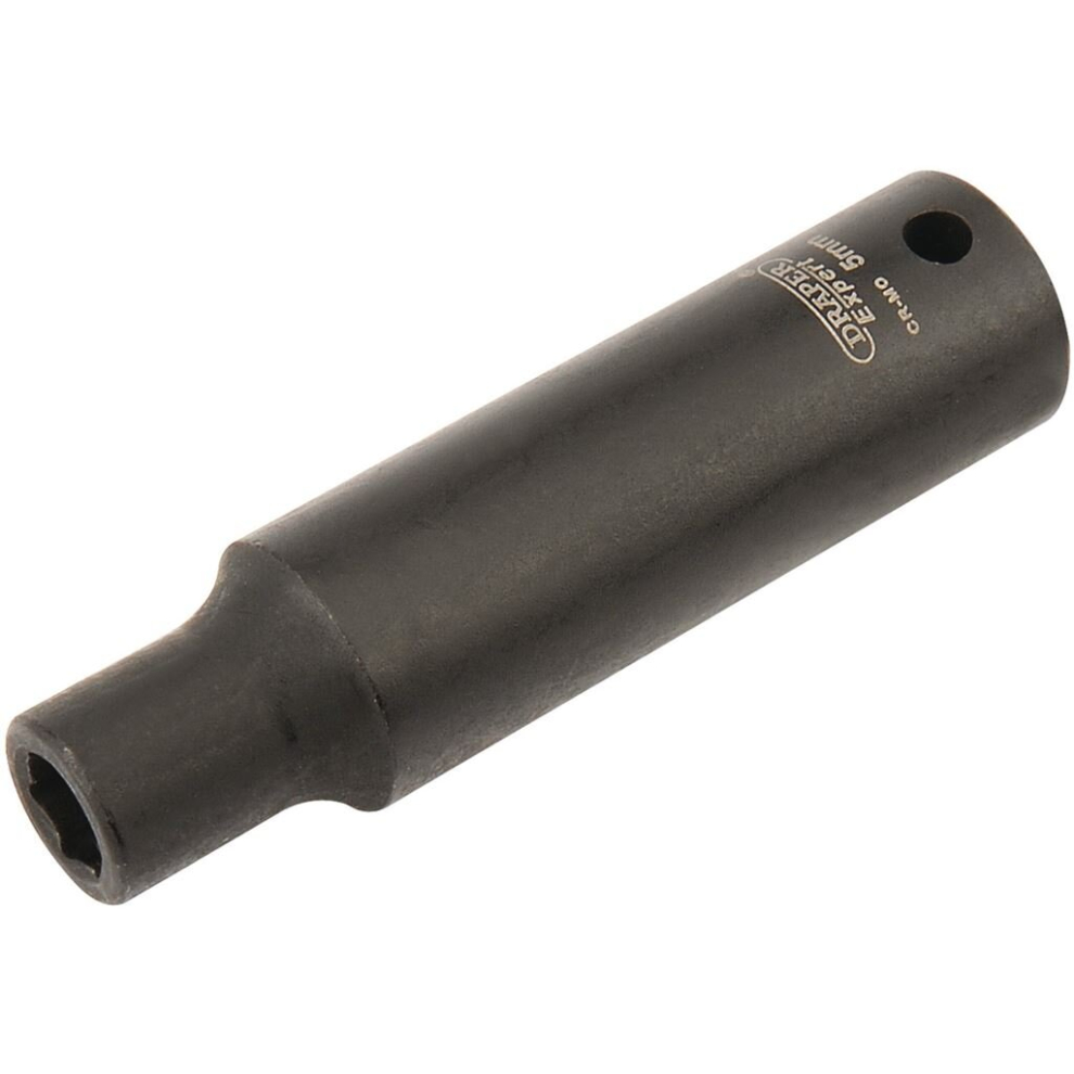 Draper Expert HI-TORQ® 6 Point Deep Impact Socket, 1/4"" Sq. Dr., 5mm