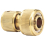 Draper Brass Garden Hose Connector, 3/4"" 1