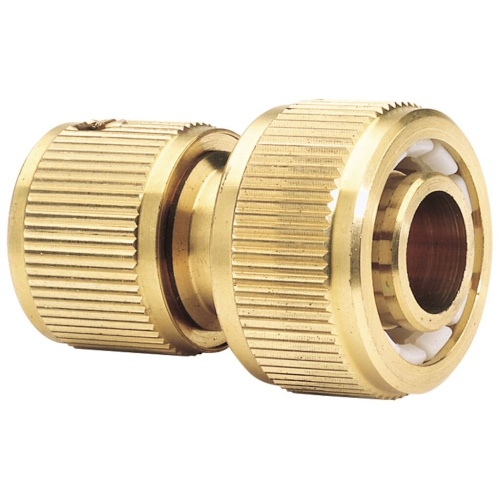 Draper Brass Garden Hose Connector, 3/4""