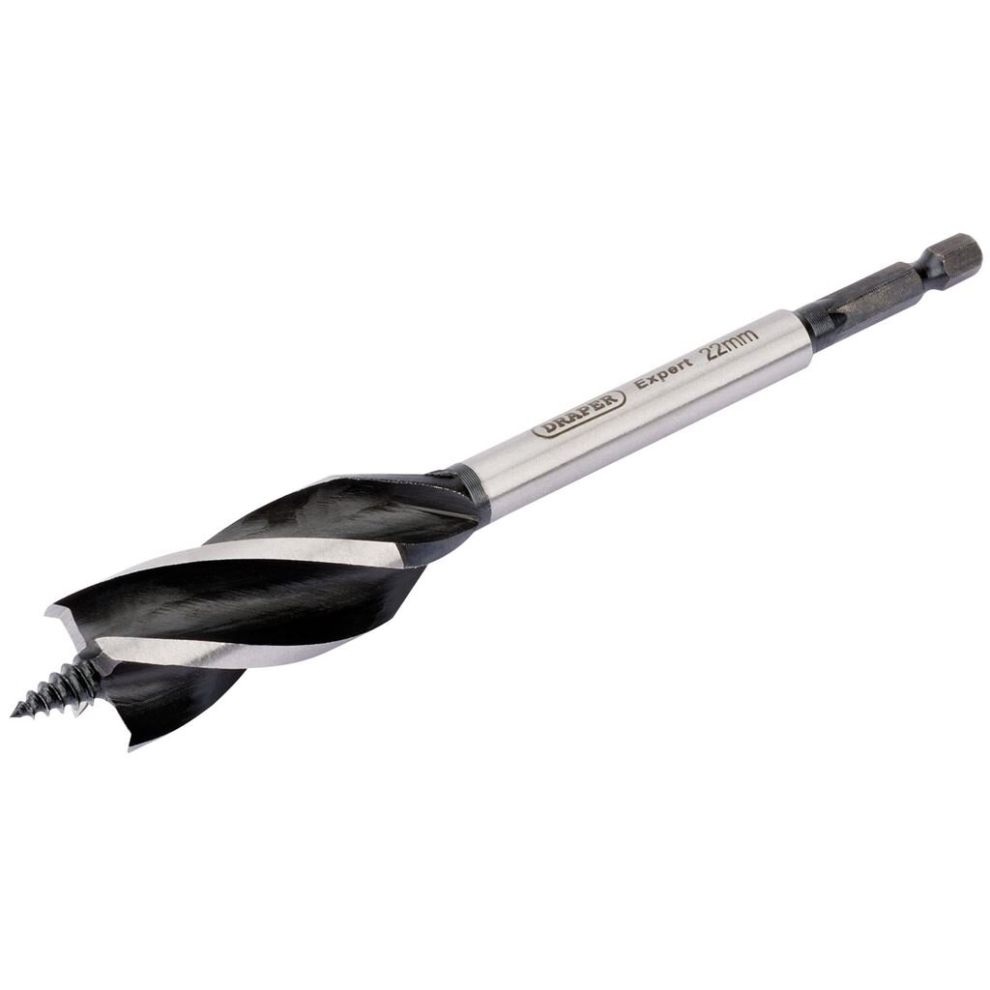 Draper 4 Fluted Auger Bit, 22 X 165Mm