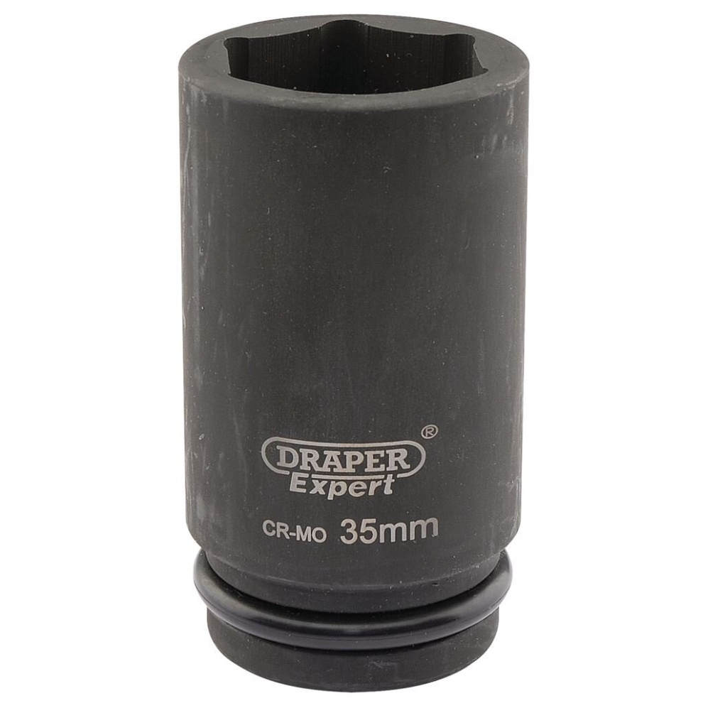 Draper Expert HI-TORQ® 6 Point Deep Impact Socket, 3/4"" Sq. Dr., 35mm
