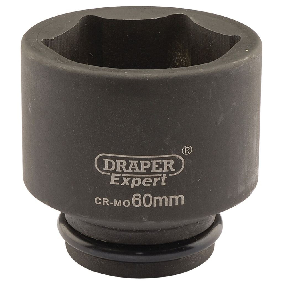 Draper Expert Hi-Torq® 6 Point Impact Socket, 3/4"" Sq. Dr., 60Mm