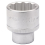 Elora Elora Bi-Hexagon Socket, 1.11/16"" 3/4"" Sq. Dr. 1