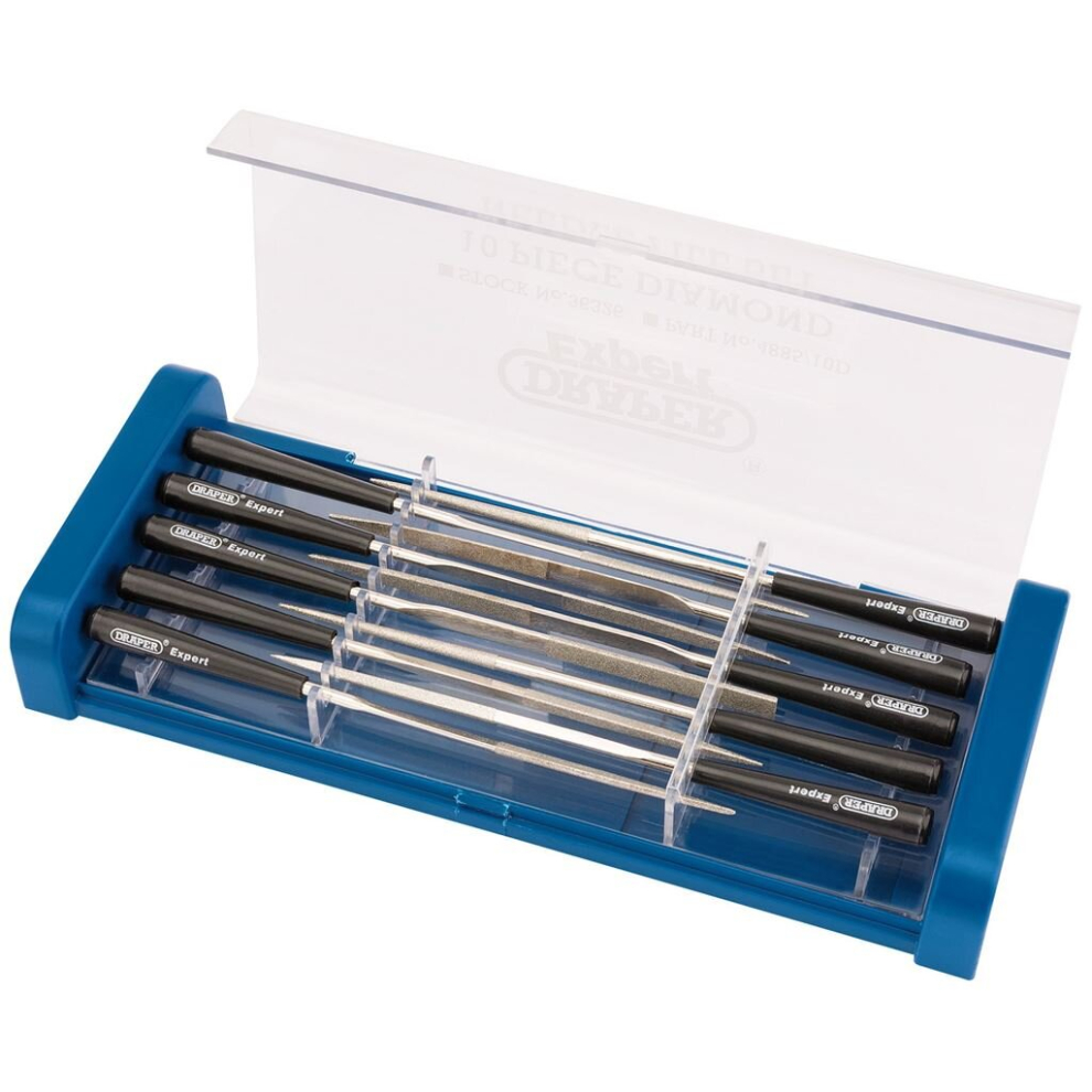 Diamond Needle File Set, 140Mm (10 Piece) 5010559363261